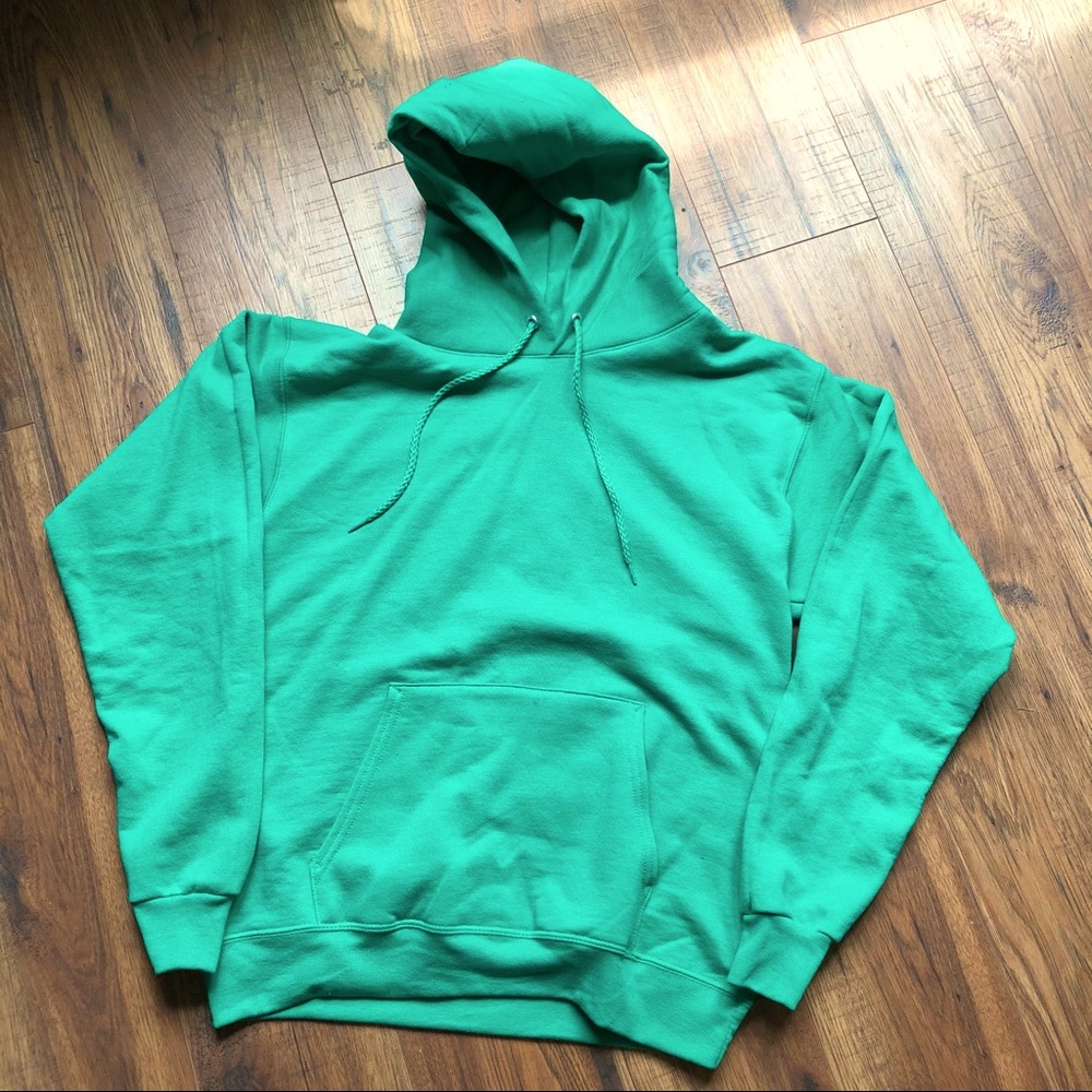 Hanes Hoodies- Purple/Green- Sz Small